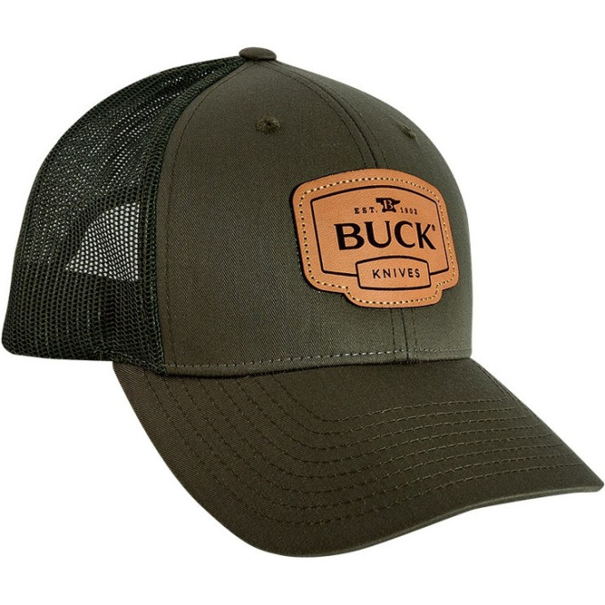 Бейсболка BUCK 89139 LEATHER PATCH