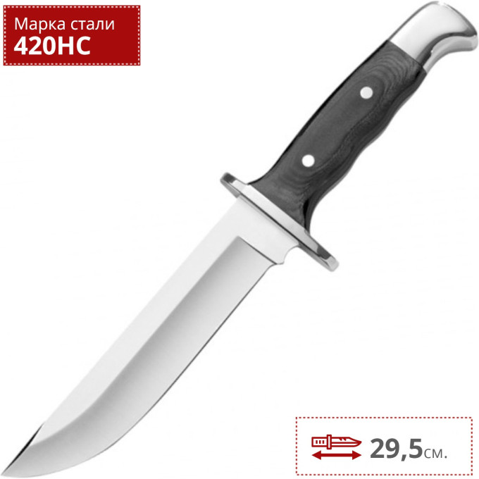 Нож BUCK 0124BKSLE HERITAGE SERIES FRONTIERSMAN