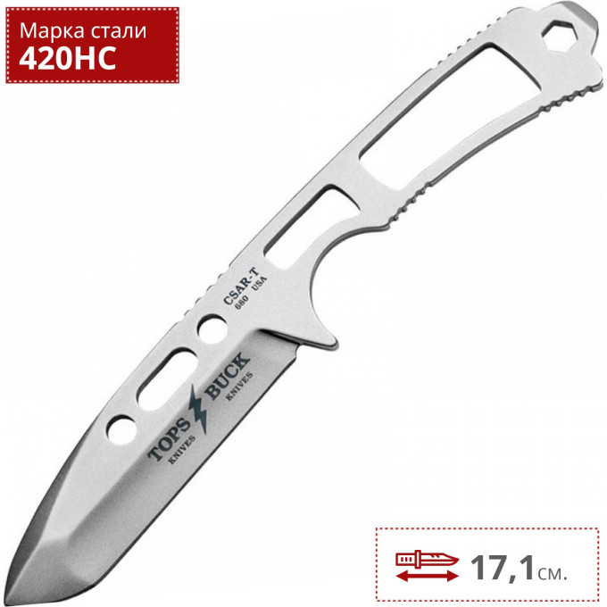 Нож BUCK 0680SSS TOPS/BUCK CSAR-T LIAISON